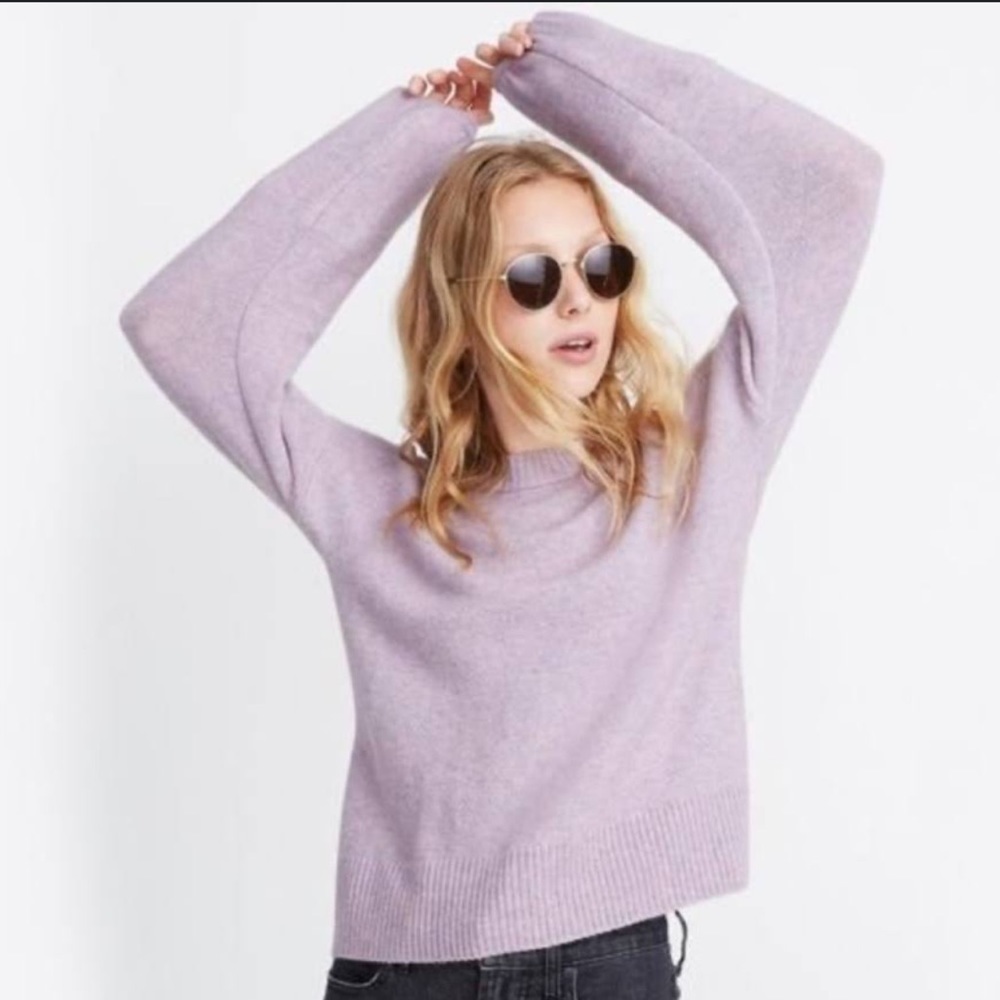 Like new! Madewell Marble Payton Pullover Sweater in Coziest Yarn - Bubble Cuff - Picture 7 of 10